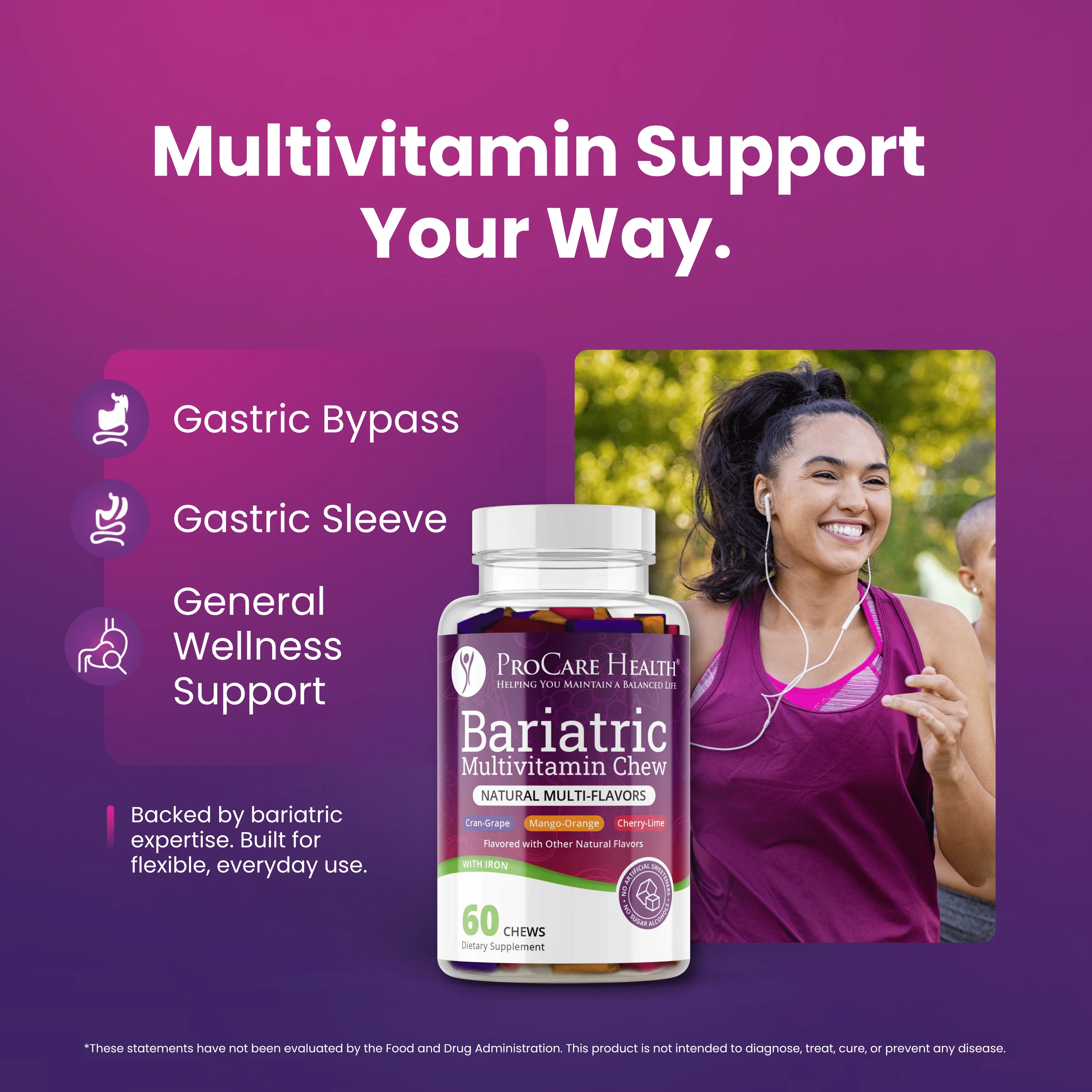 Multivitamin | Soft Chew | Multi-Flavor | 60 Count - Image 7