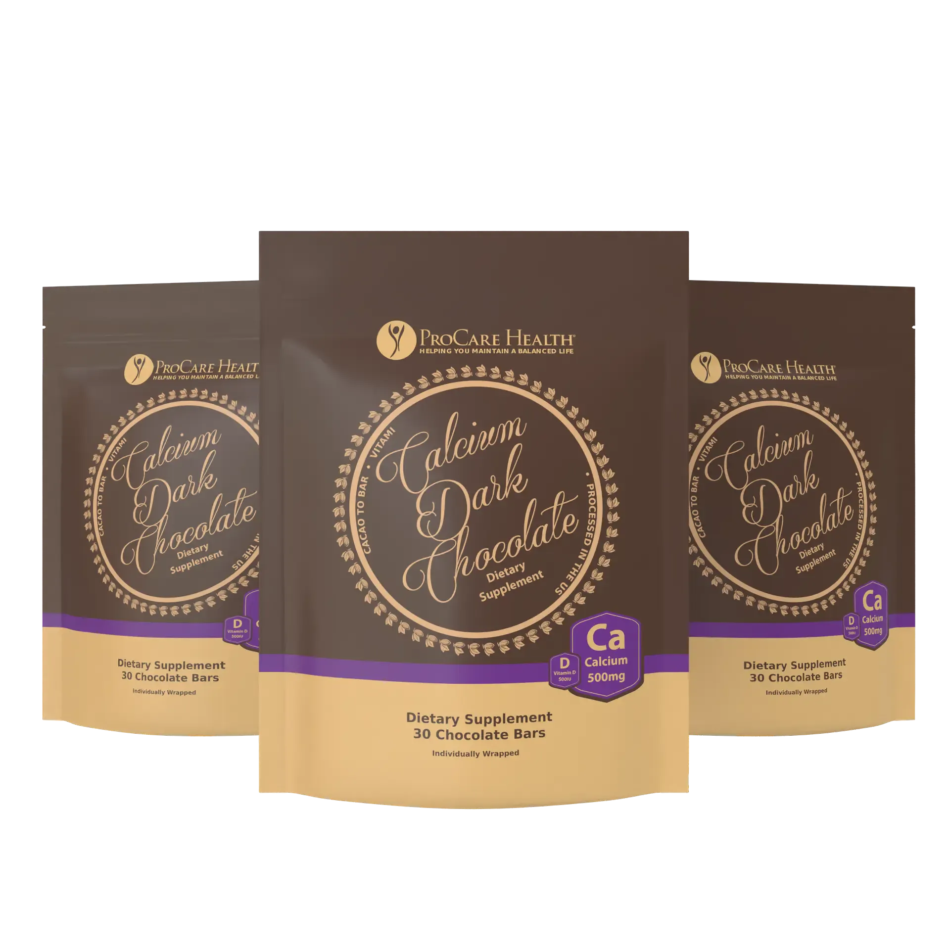 Dark Chocolate Calcium Bars - Image 6