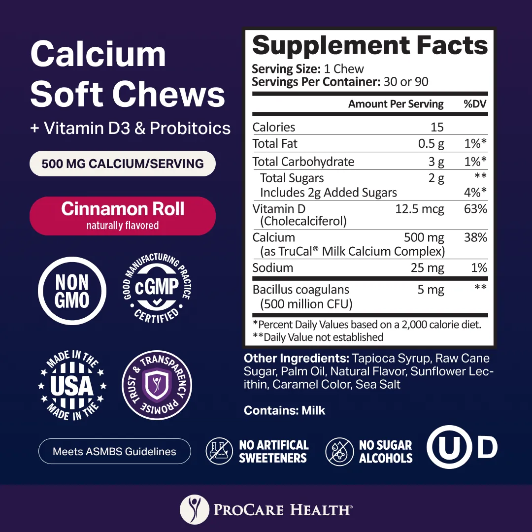 Calcium Soft Chew | Cinnamon Roll - Image 4