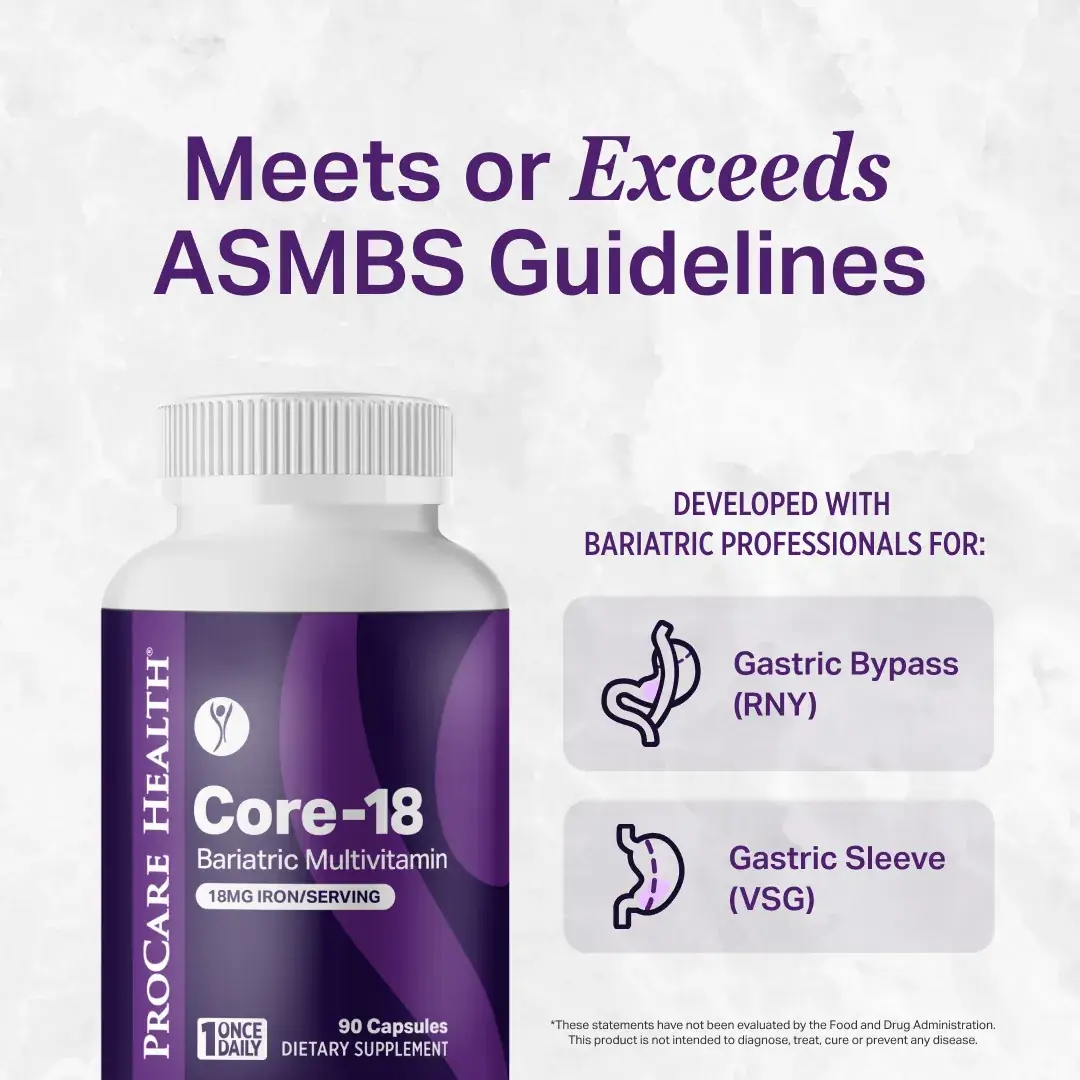 Core-18 Bariatric Multivitamin | 18mg Iron - Image 5