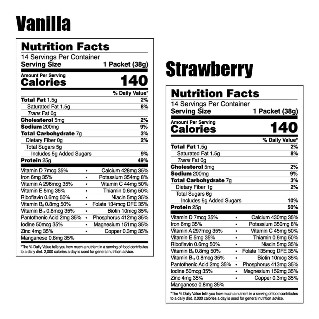 Z-Pro25 | Powdered Protein | Vanilla - Image 3